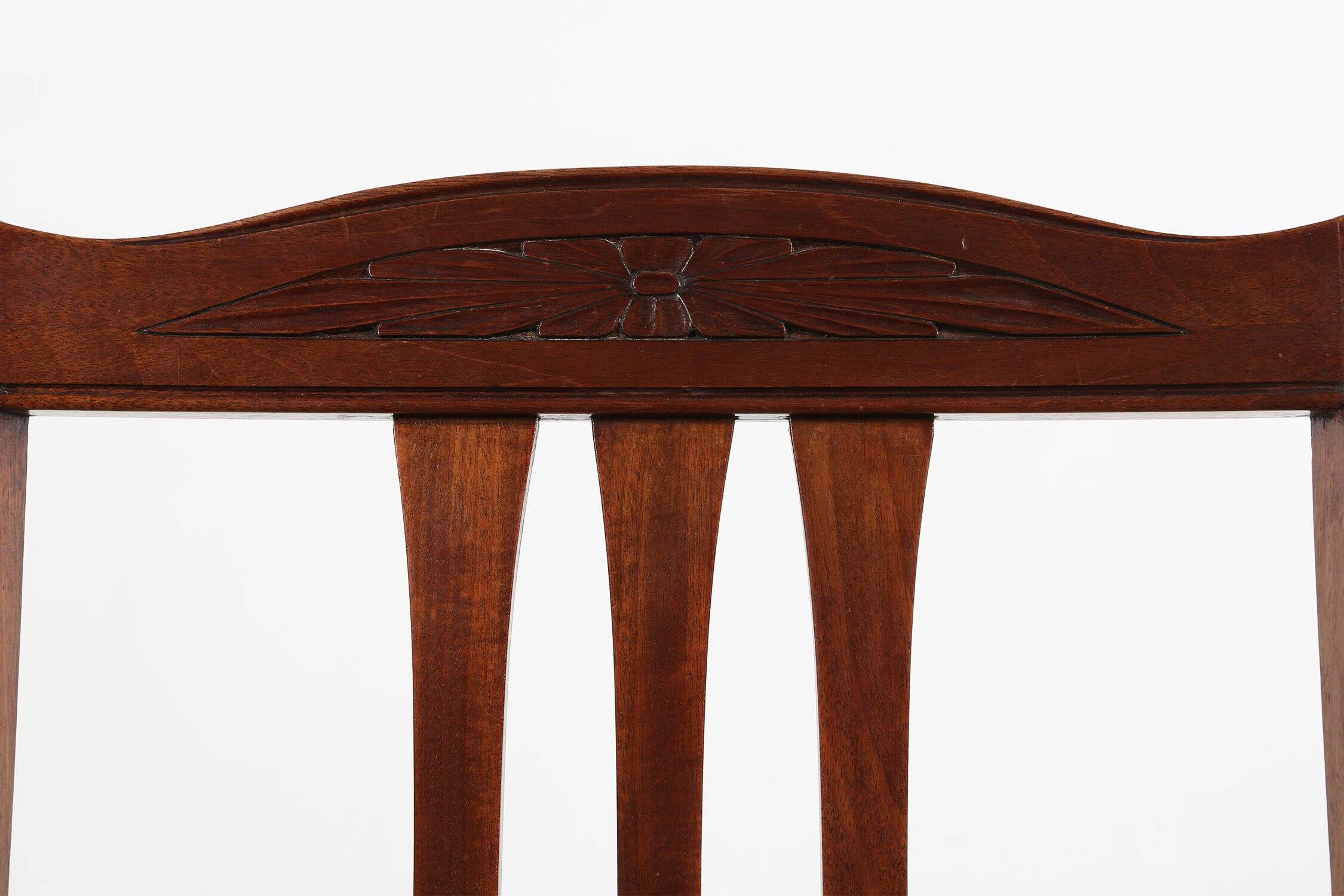 Antique French Armchair with Cane Seat, France, circa 1890