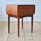Danish Johannes Andersen teak night table, 1950's