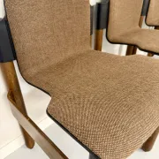 Set of 6 postmodern Thonet Flex chairs designed by Gerd Lange, vintage 80s.