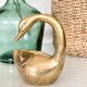 Ancien cygne en laiton