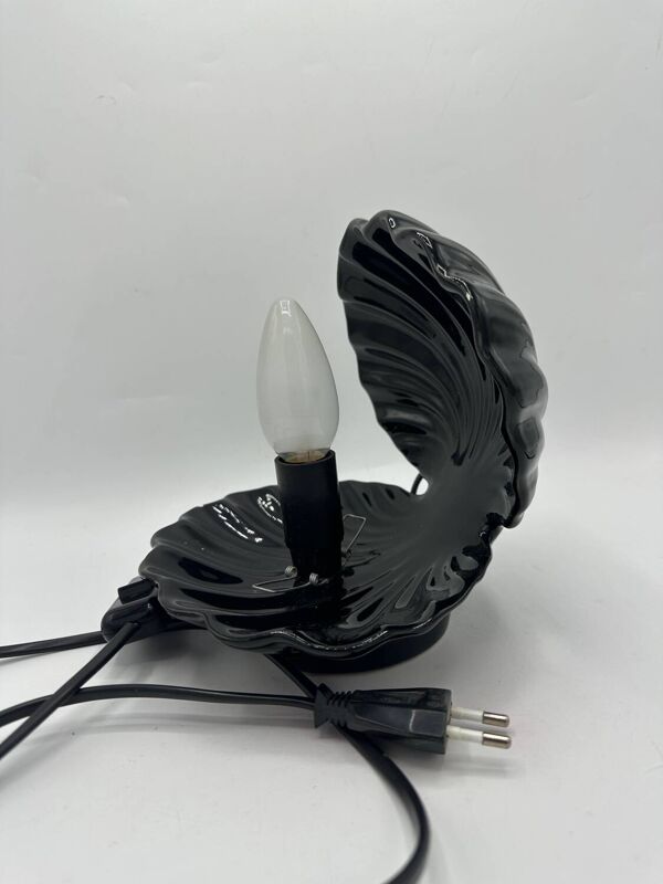 Lampe coquillage vintage
