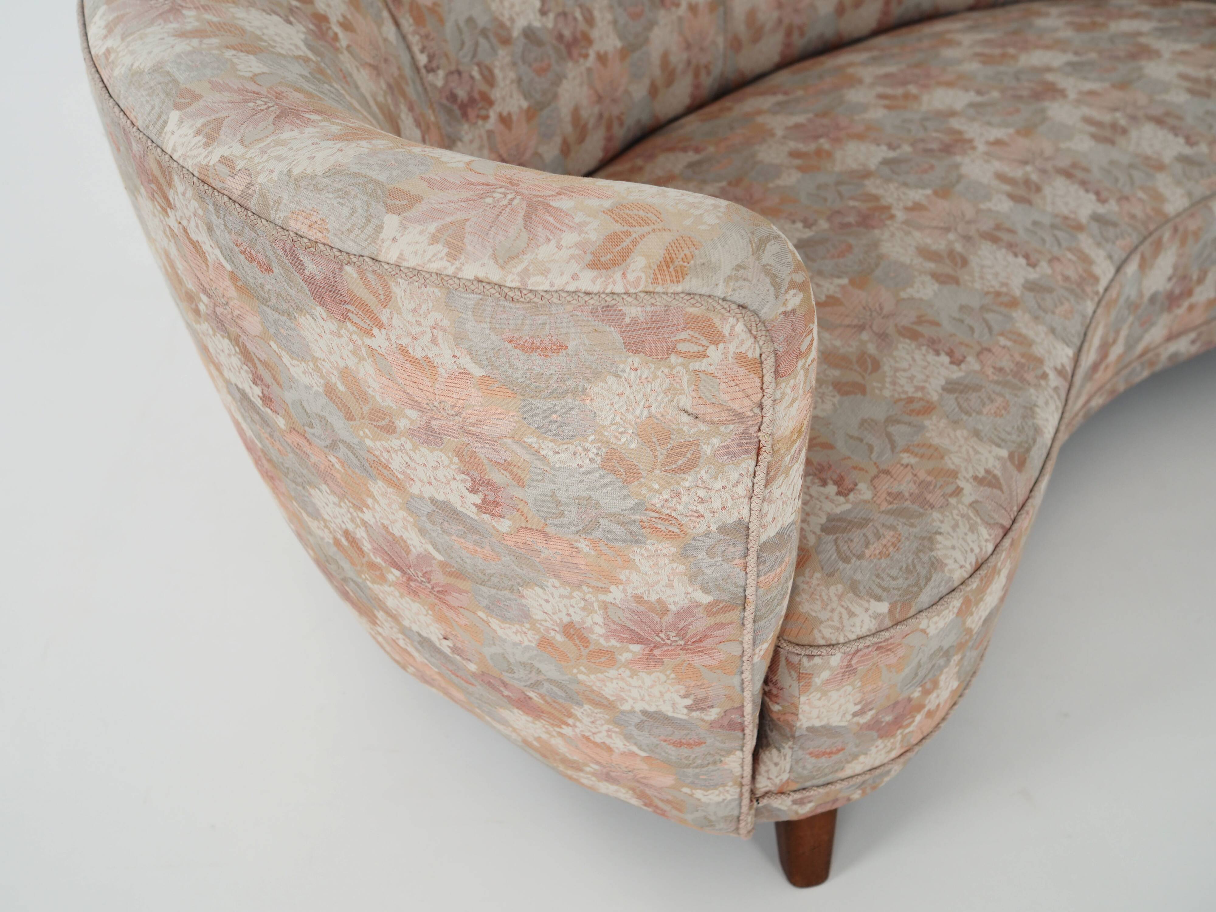 Canapé Banana, design danois, années 1970, production : Danemark