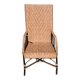 Fauteuil en rotin ancien