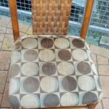 Set of six bamboo chairs from the 70s