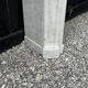Louis XV style fireplace in white Carrara marble, circa 1880