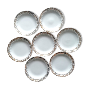Assiettes porcelaine - saint amand