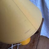 Bedside yellow lamps