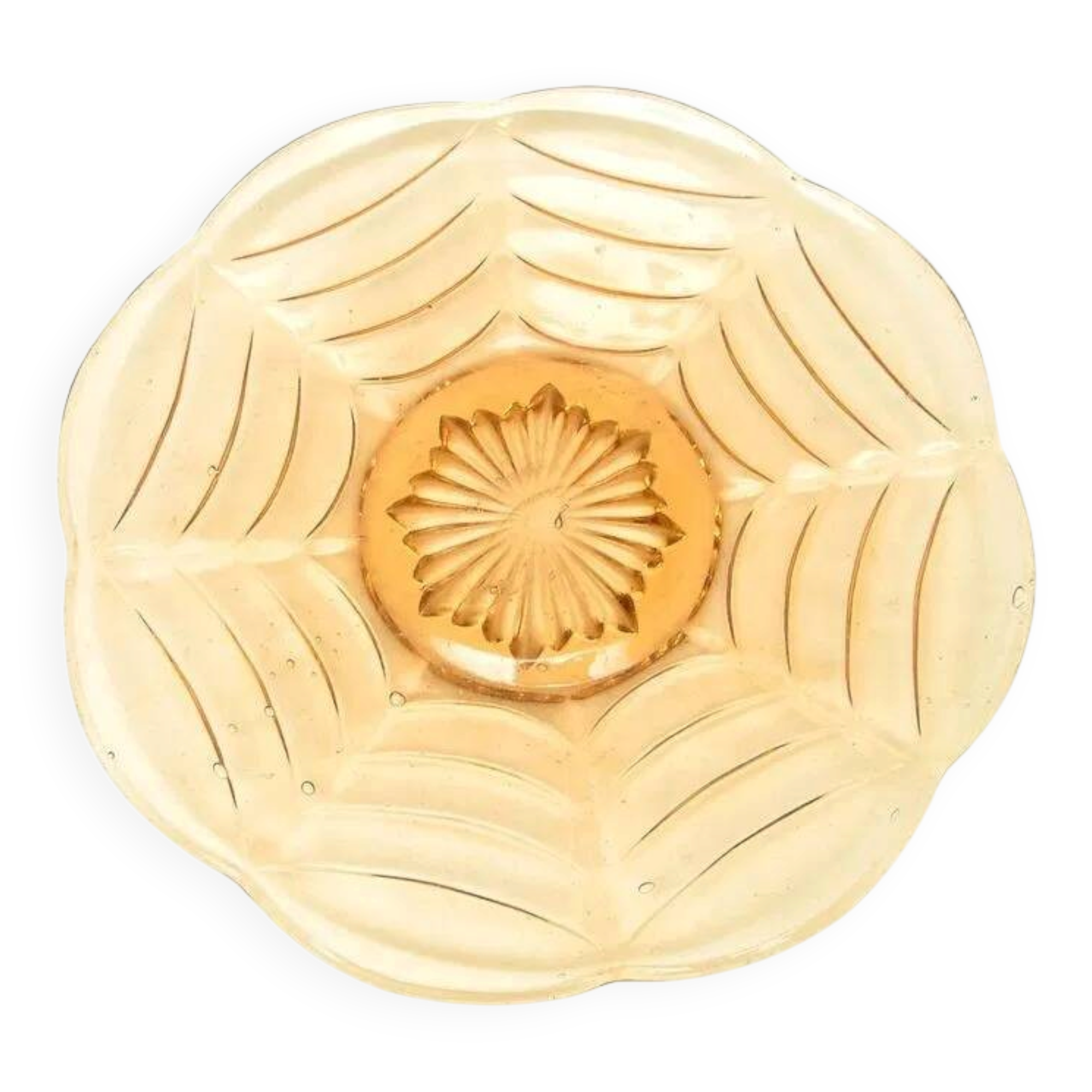Assiette Art Déco H4Z Hortensia