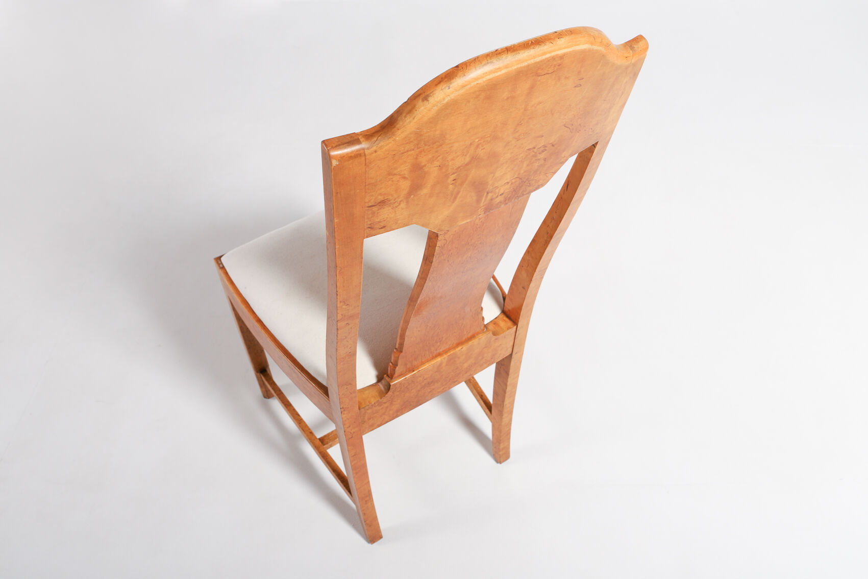 Pair of chairs in bramble wood from Nordiska Kompaniet