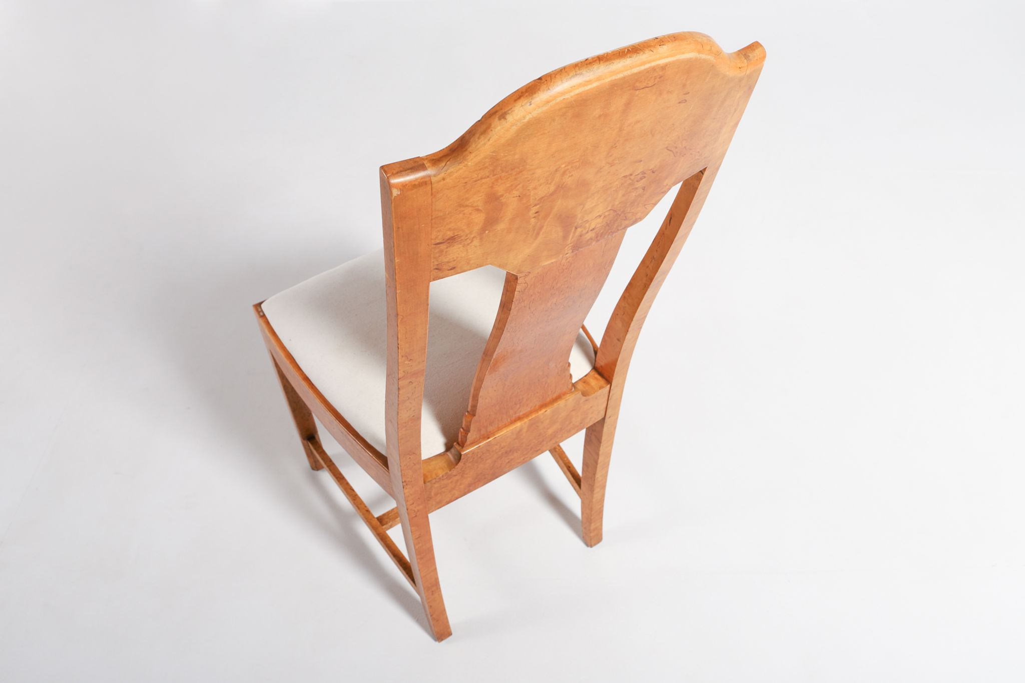 Pair of chairs in bramble wood from Nordiska Kompaniet
