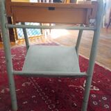 1950s boarding school bedside table.
