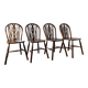 Suite de Quatre Chaises "Windsor"