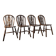 Suite de Quatre Chaises "Windsor"