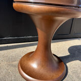 Brown stool Emsa Germany 1970s