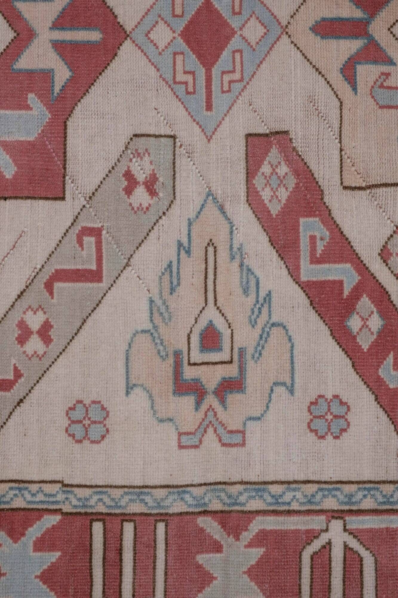 Vintage Turkish Oushak rug 175x257 cm