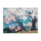 Peinture de Jean Goujon "Printemps sur Cannes"