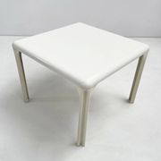 Stadio White dining table by Vico Magistretti for Artemide, 1970