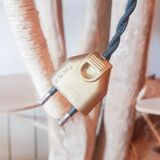 Suspension baladeuse abat-jour en verre Murano vintage – Lumière douce – Personnalisable