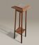 Art Deco pedestal sculpted in solid wood and marble – circa 1930