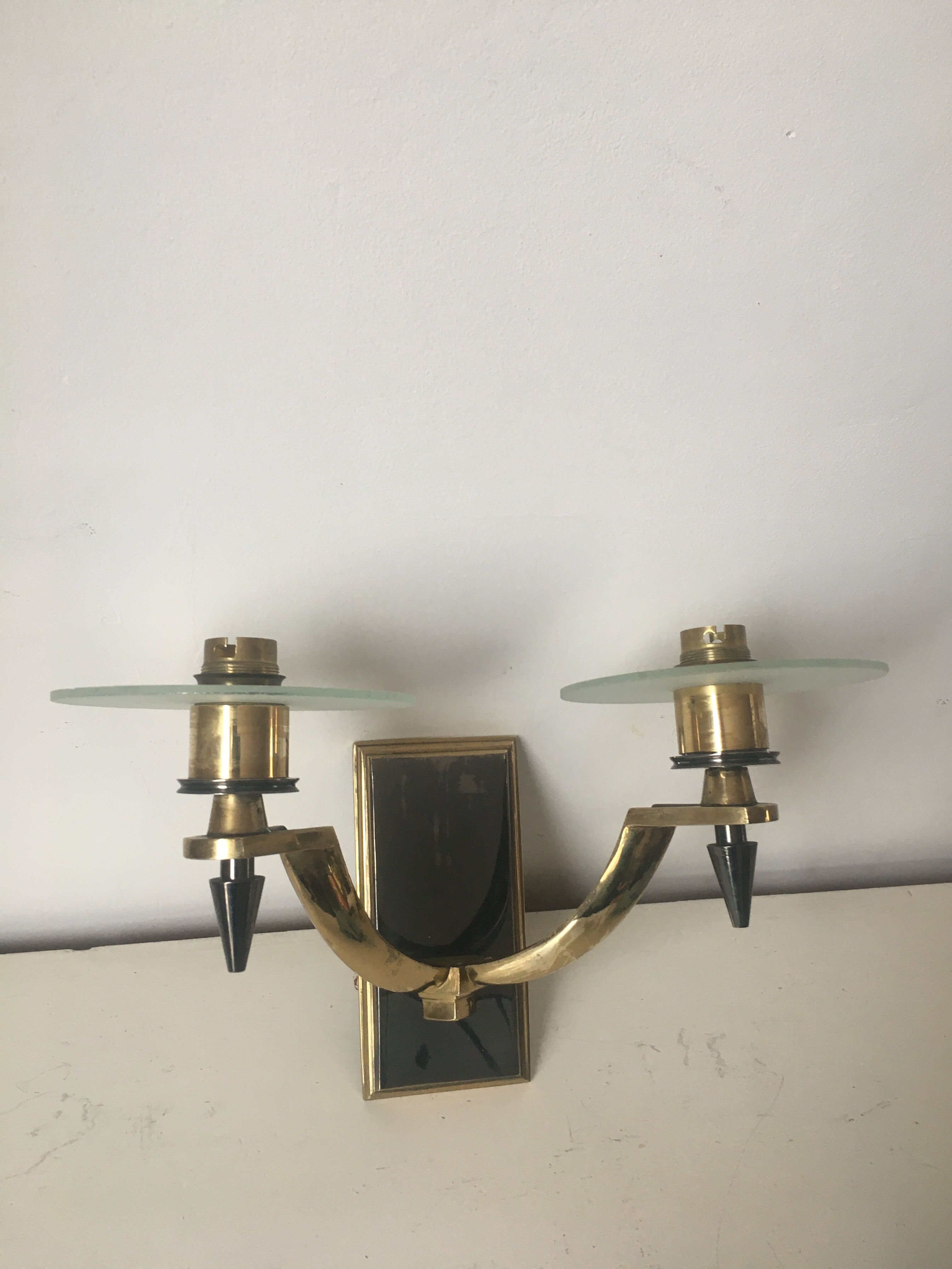 Three pairs of 60/70s neoclassical wall light