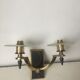 Three pairs of 60/70s neoclassical wall light