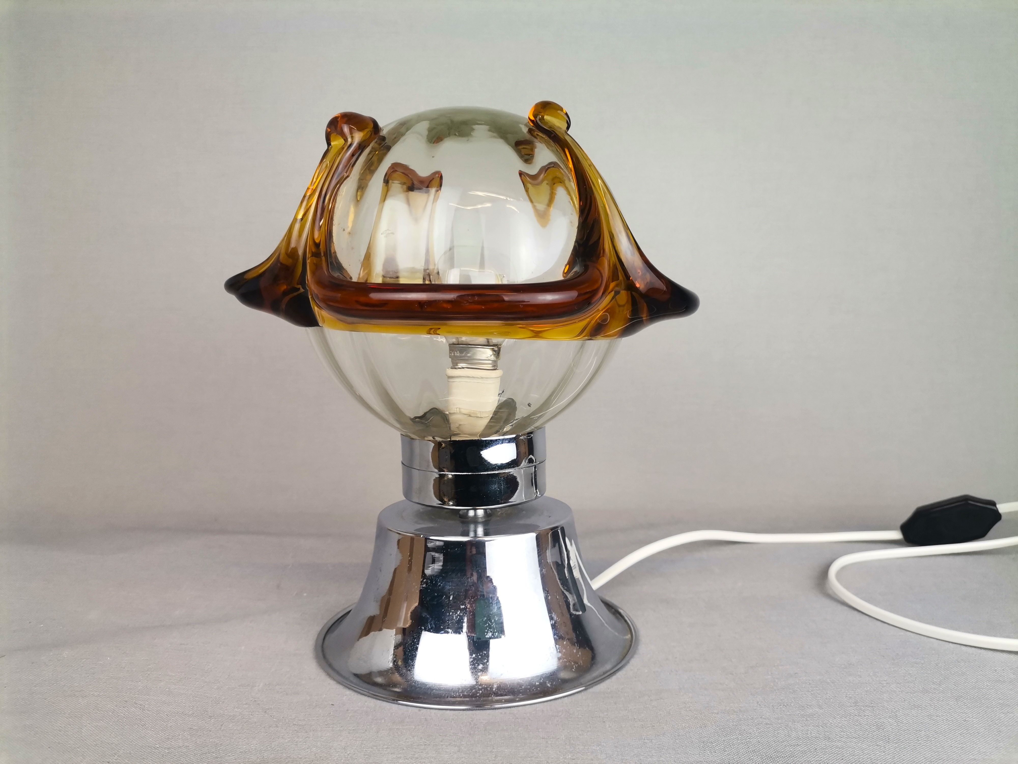 Table lamp in Murano glass mid century