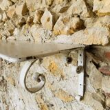 Pair of vintage garden wall shelves, circa 40's/50's