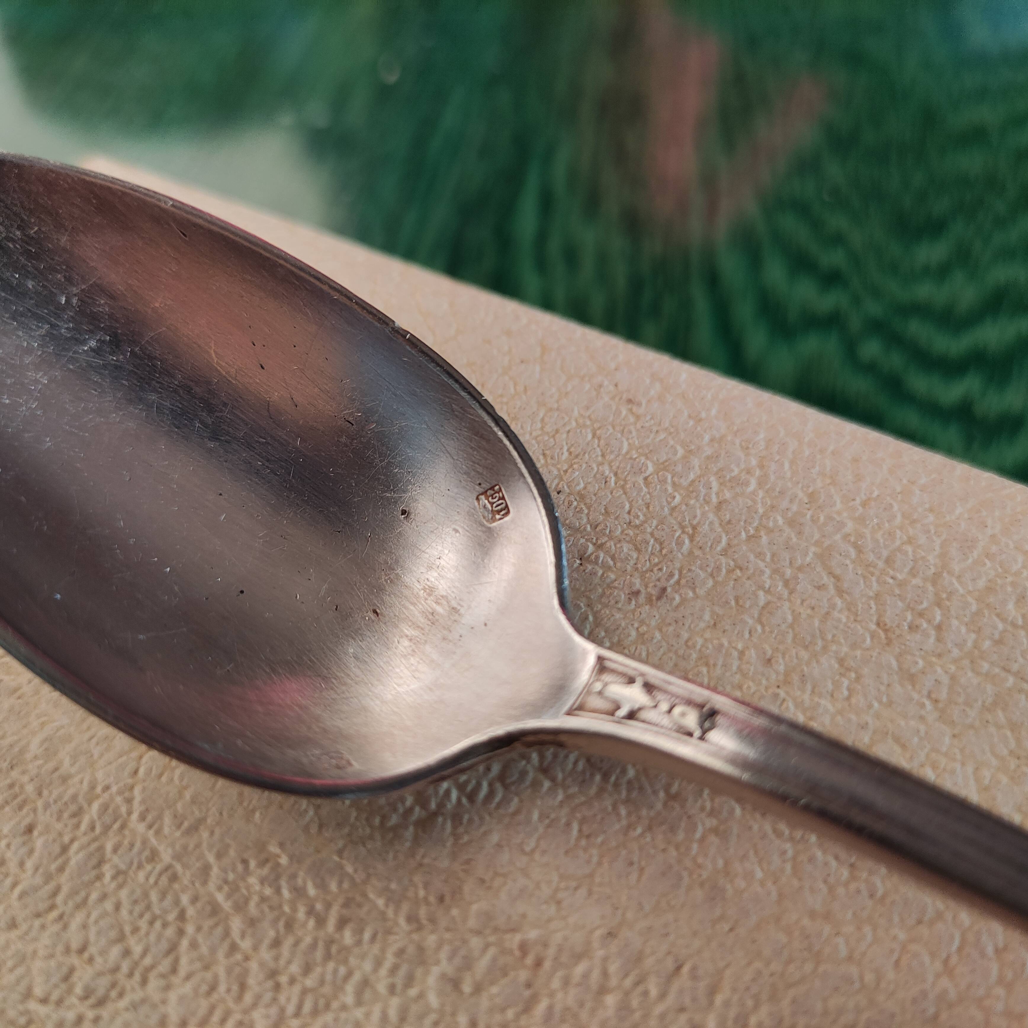 Silver metal cutlery SAM LUX