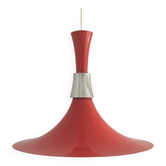 Vintage Danish suspension by Bent Nordsted for Lyskaer, 1970s.