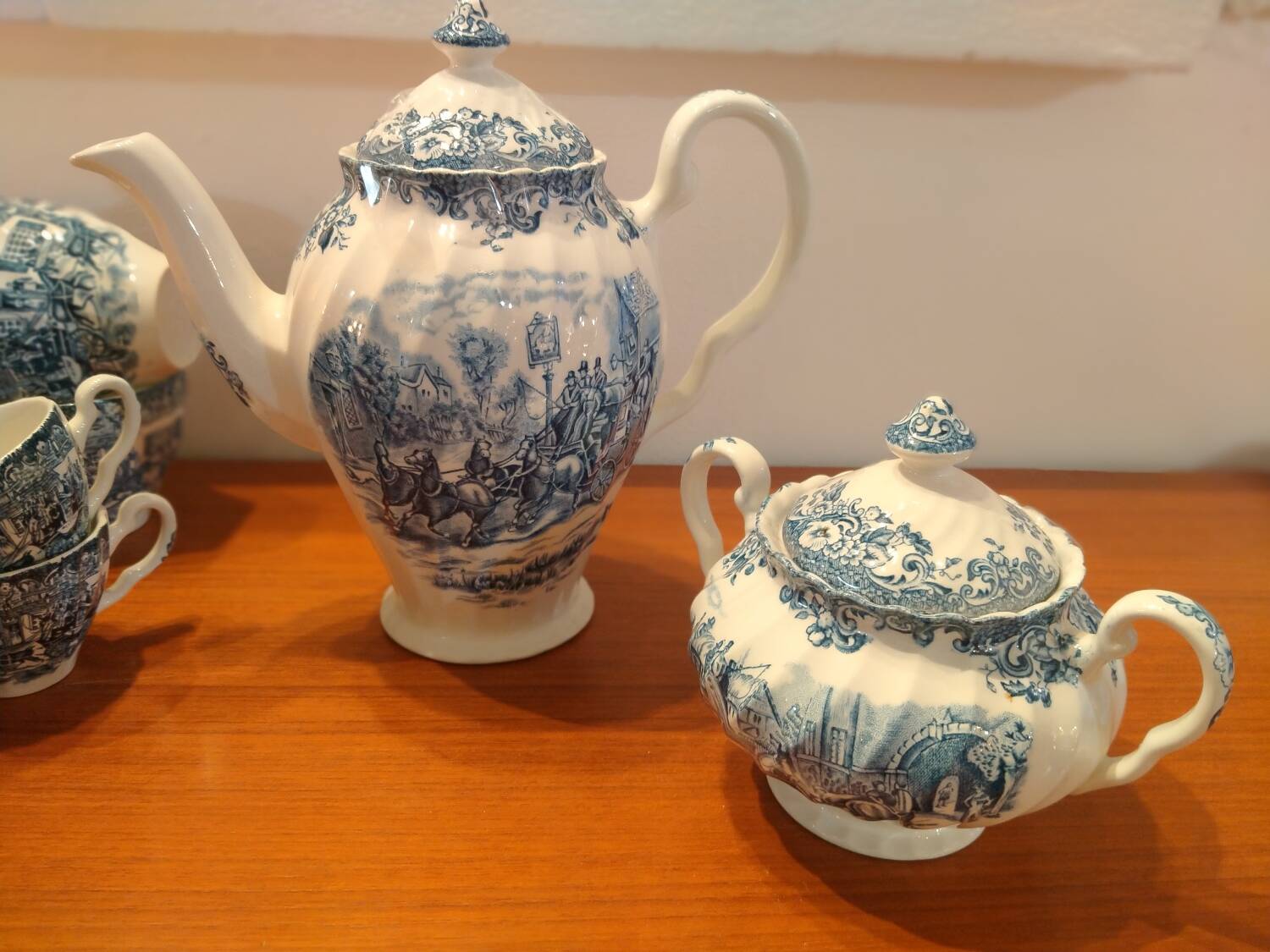 Johnson Bros England tea service café