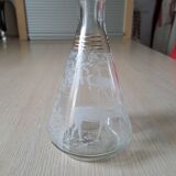 Vintage glass carafe