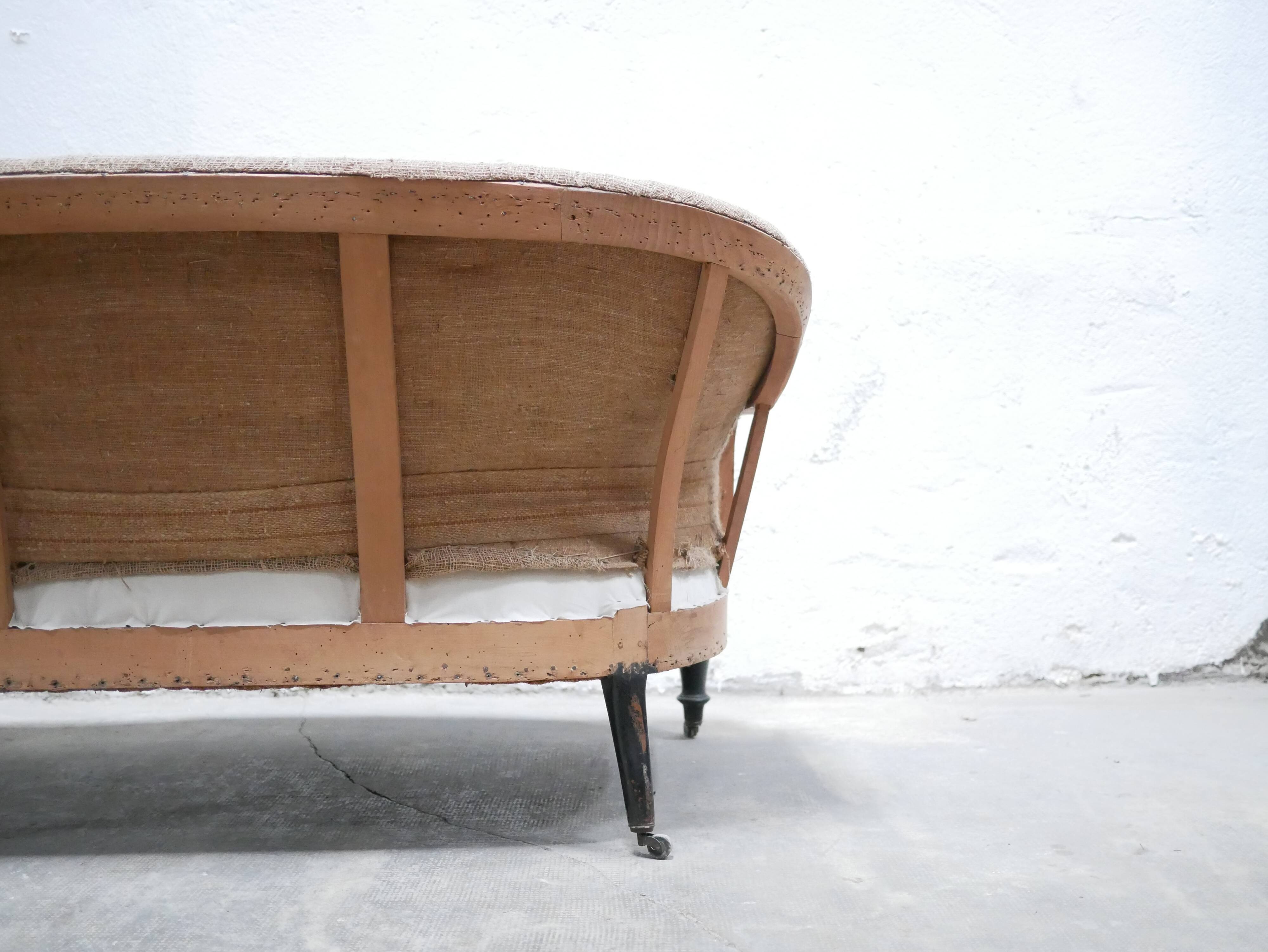 Vintage toad bench Napoleon III
