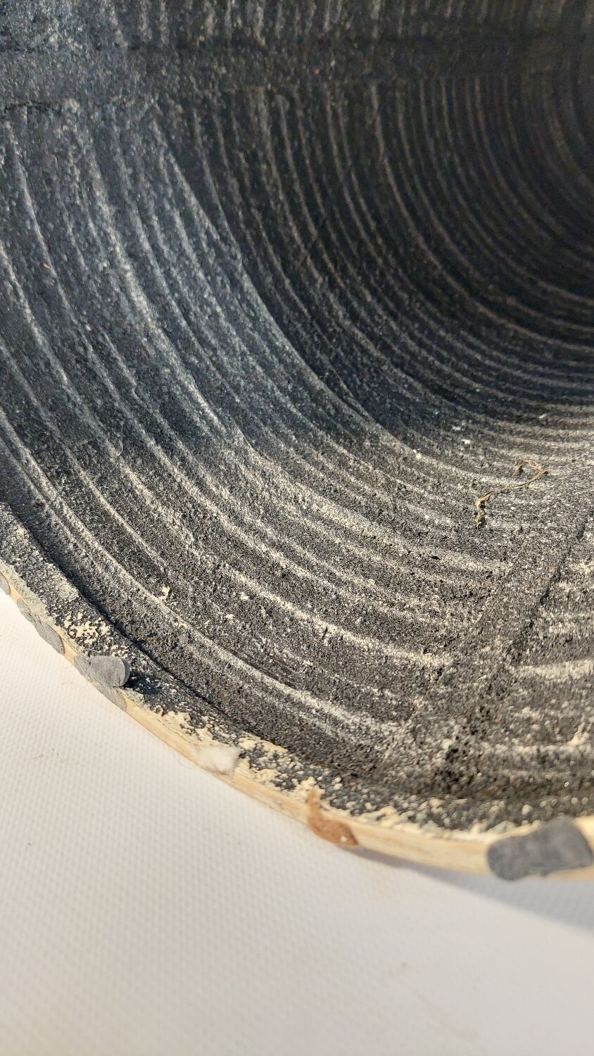 Vintage bamboo stool