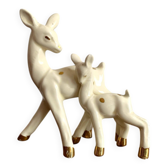 Ceramic deer from the 1960s