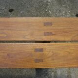 Paire de bancs de ferme 165 cm