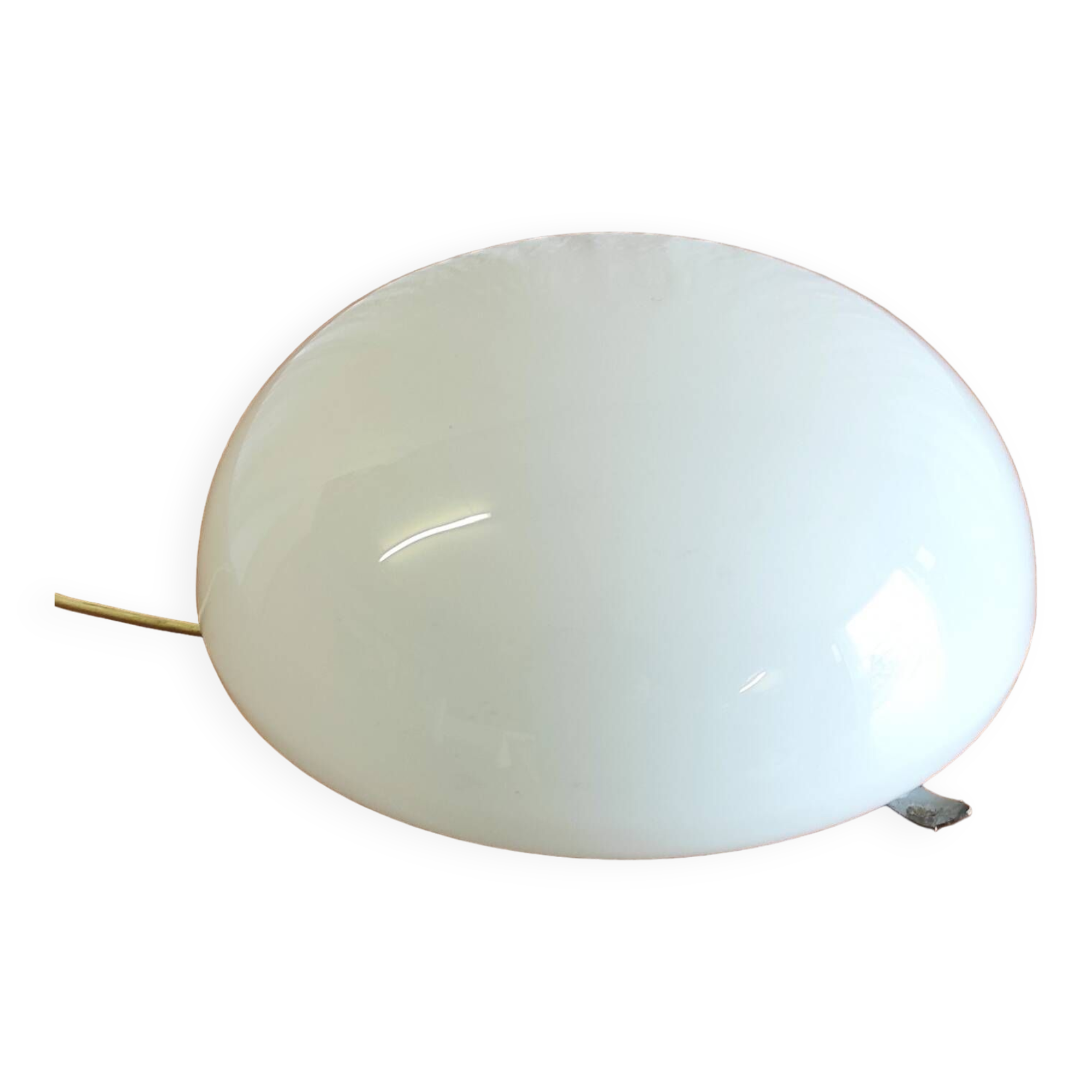 Opaline globe ceiling light 25 cm - 50s/60s