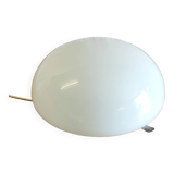 Opaline globe ceiling light 25 cm - 50s/60s