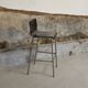 Kuadra designer stool by Pedrali, Italy