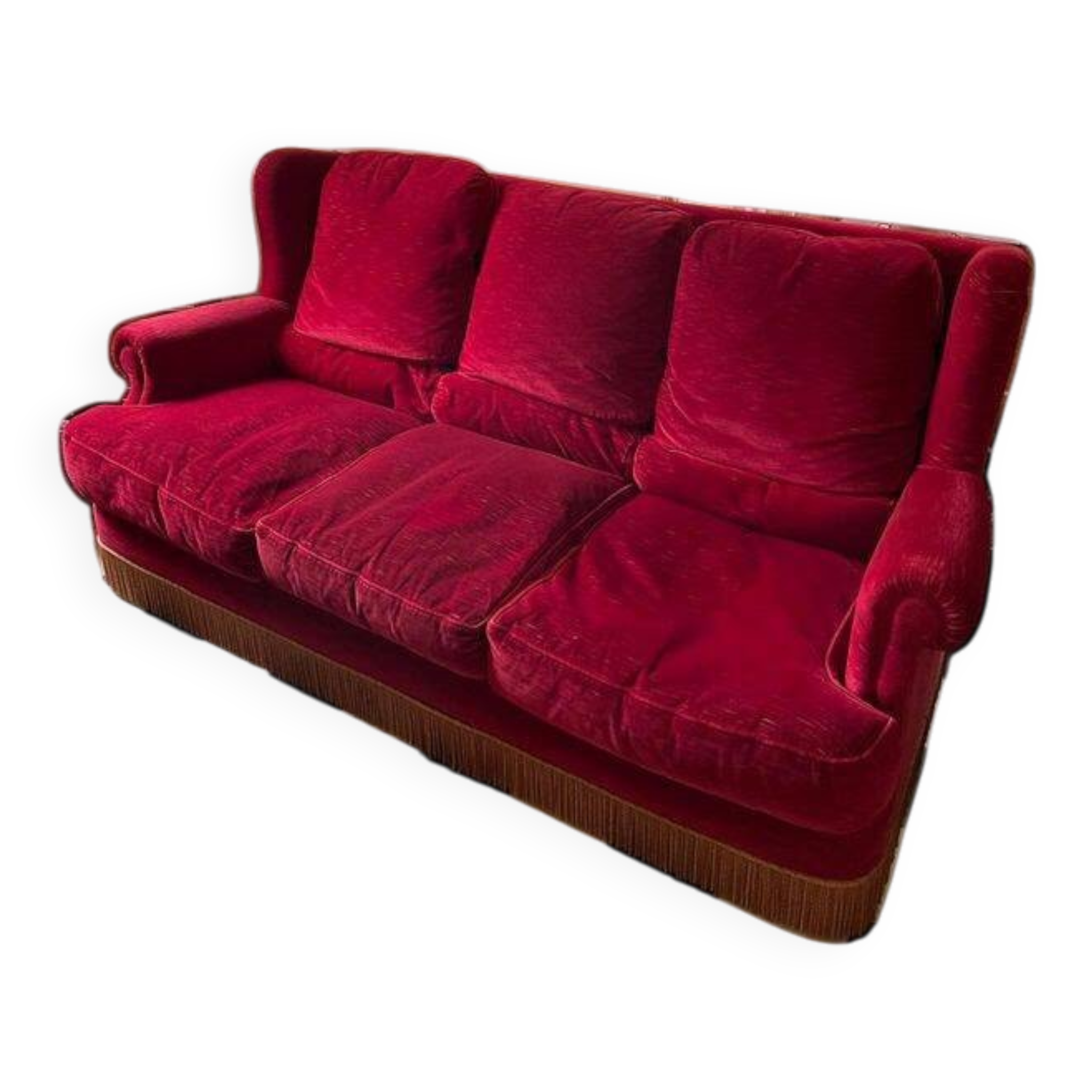 Canapé et deux fauteuils de marque burov années 70