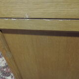 rabies furniture M D in oak 1970