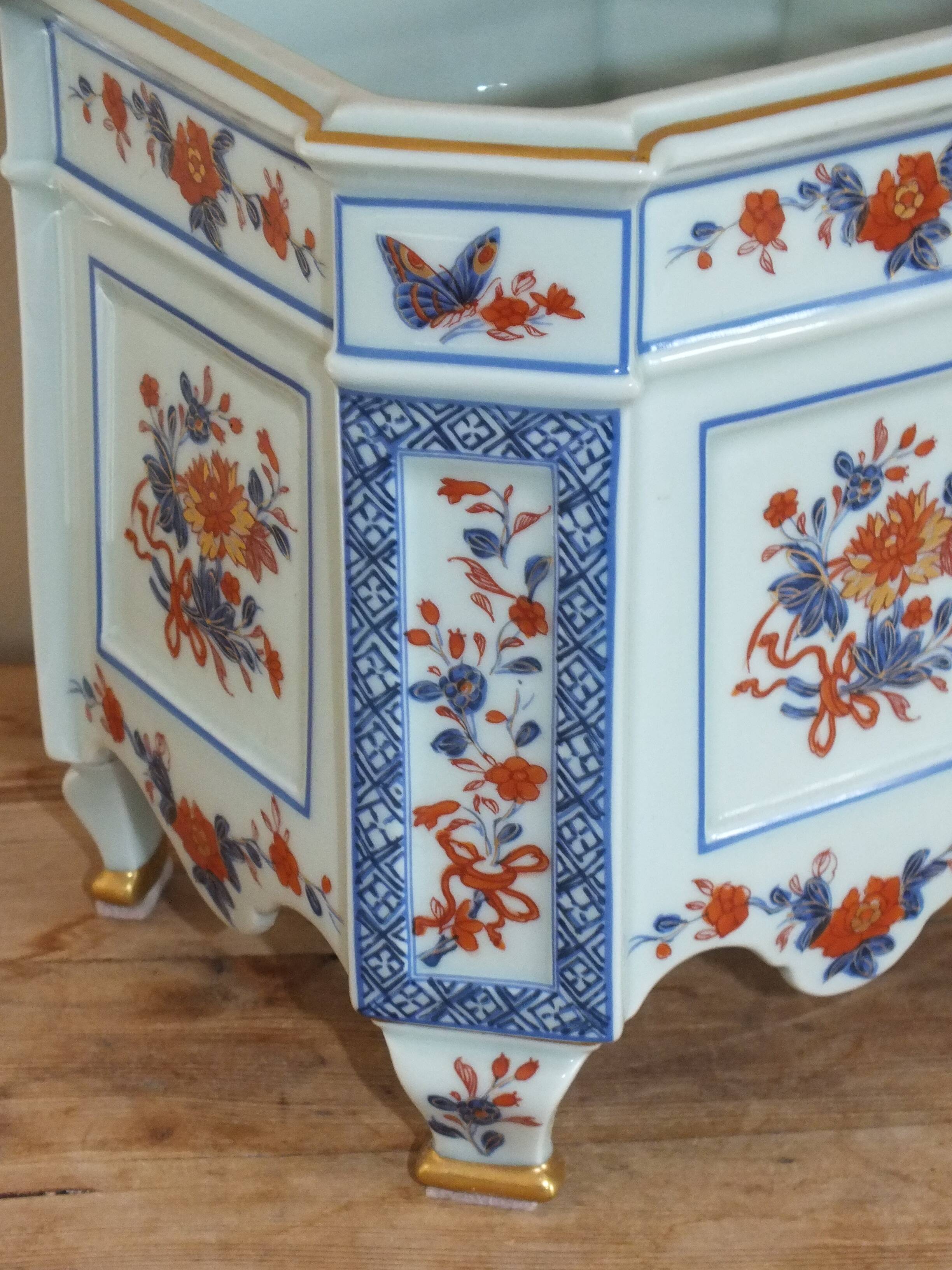 Box pot cover Haviland Limoges - Tchö Kiang
