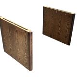 Vintage executive desk - large desk wenge 70s design