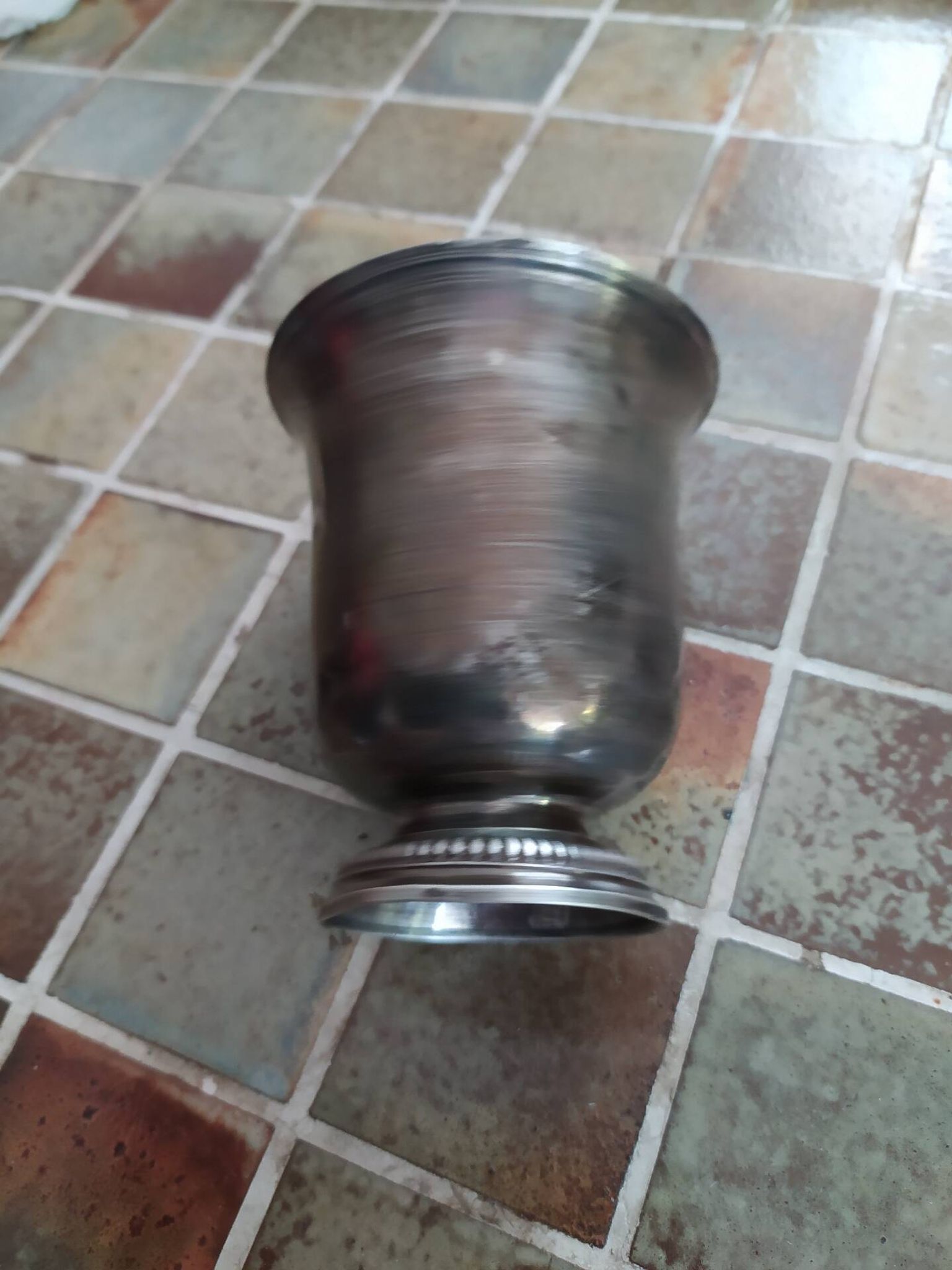 Silver-plated cups