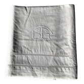 BG embroidered double sheet, fine scale