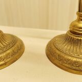 Set of 2 brass candlesticks