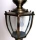 6-sided beveled glass lantern pendant light