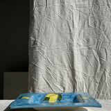 Large square dish with lemon pattern 33cm Aleya Slim