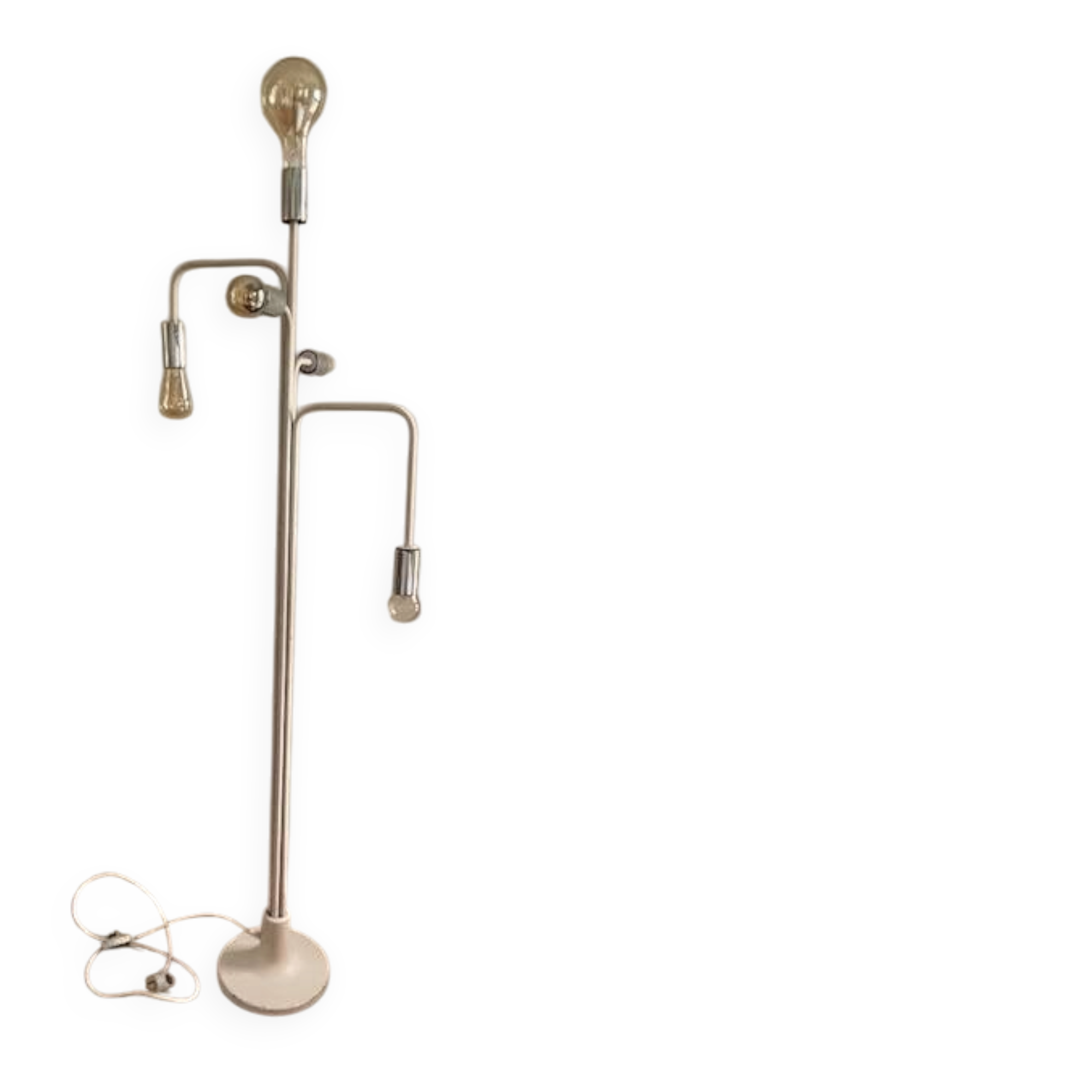 vintage 5-light floor lamp
