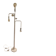 vintage 5-light floor lamp