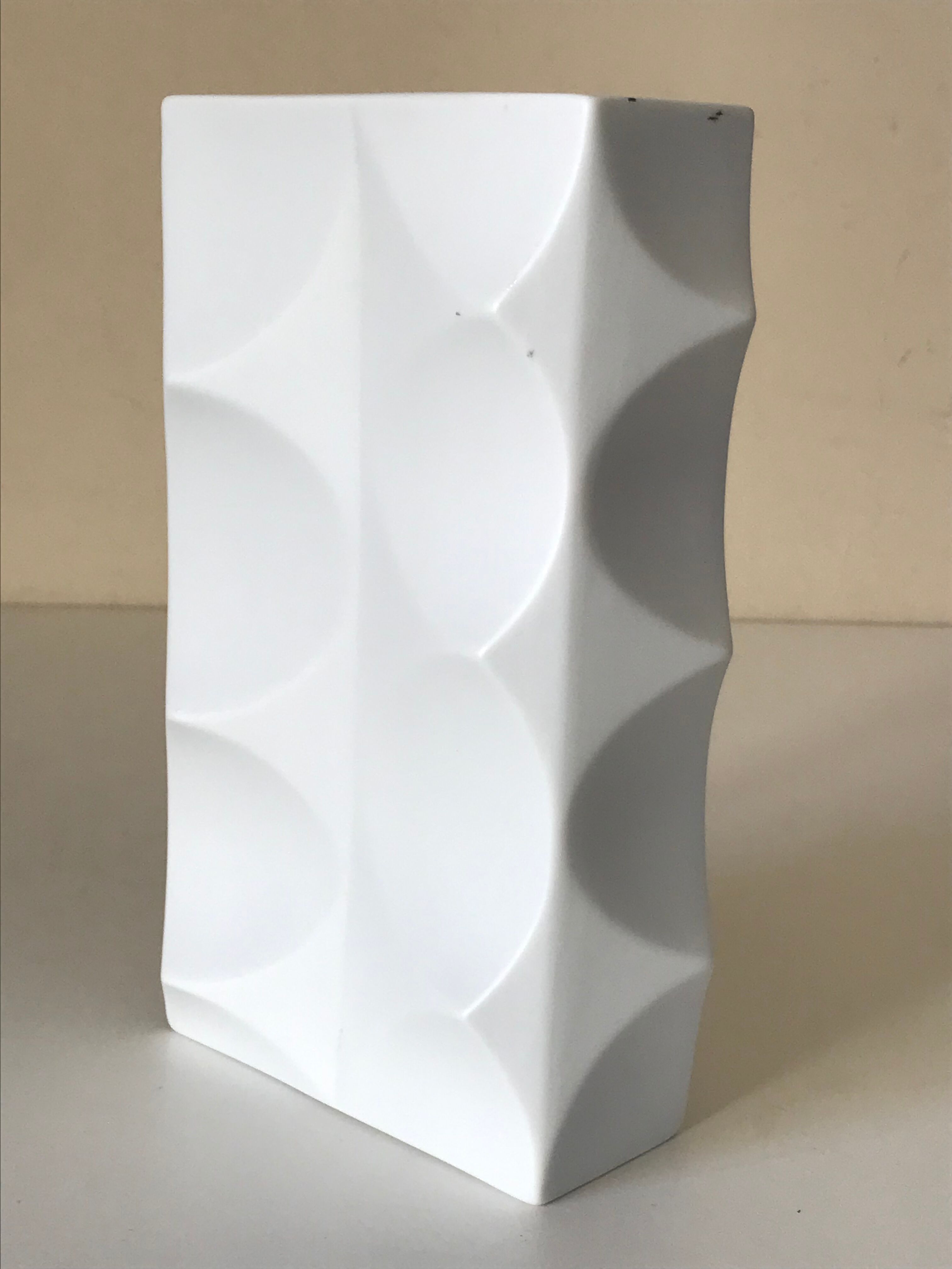 Vase biscuit vintage design annees 70